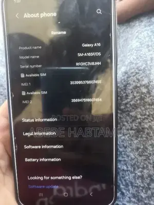 New Samsung Galaxy A16 128 GB Silver
