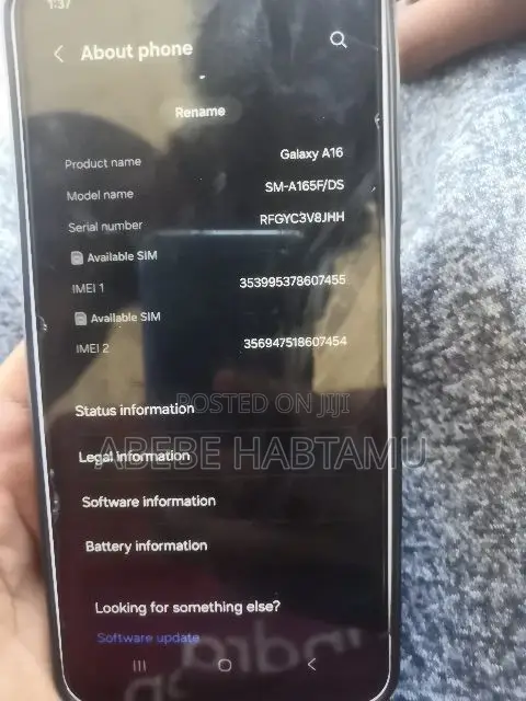 New Samsung Galaxy A16 128 GB Silver