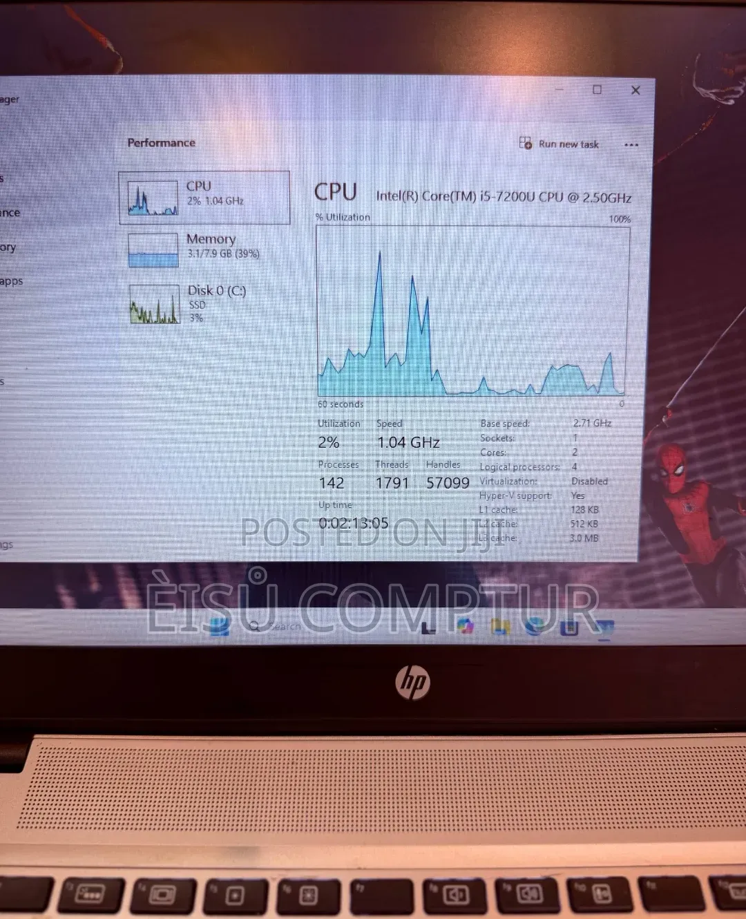 New Laptop HP EliteBook 850 G4 8GB Intel Core i5 SSD 512GB