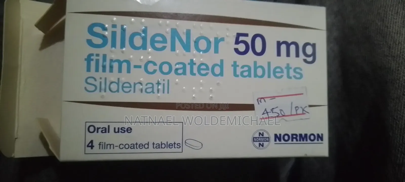 Slidenor Tablets-50mg Tablets(for Premature Ejaculation)-Tablet