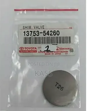 Toyota Genuine SHIM, VALVE ADJUSTING 13753-54260