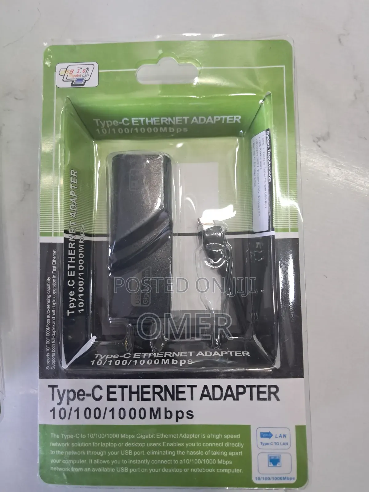 Rj45 to C-Type Cable