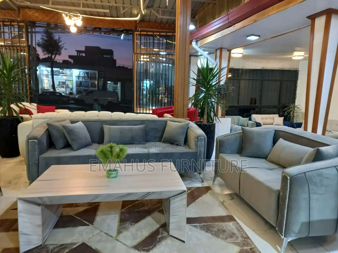 Modern Luxury Sofa Set