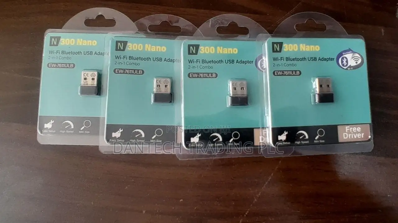 N300 Nano Wi-Fi & Bluetooth USB Adapter (EW-7611ULB)