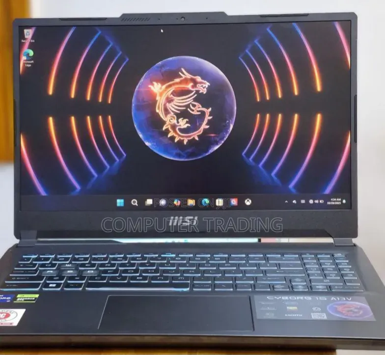 New Laptop MSI Cyborg 15 16GB Intel Core i7 SSD 512GB