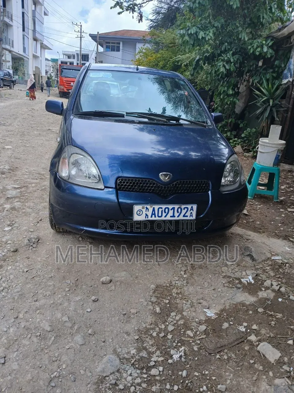 Toyota Vitz 2001 Blue