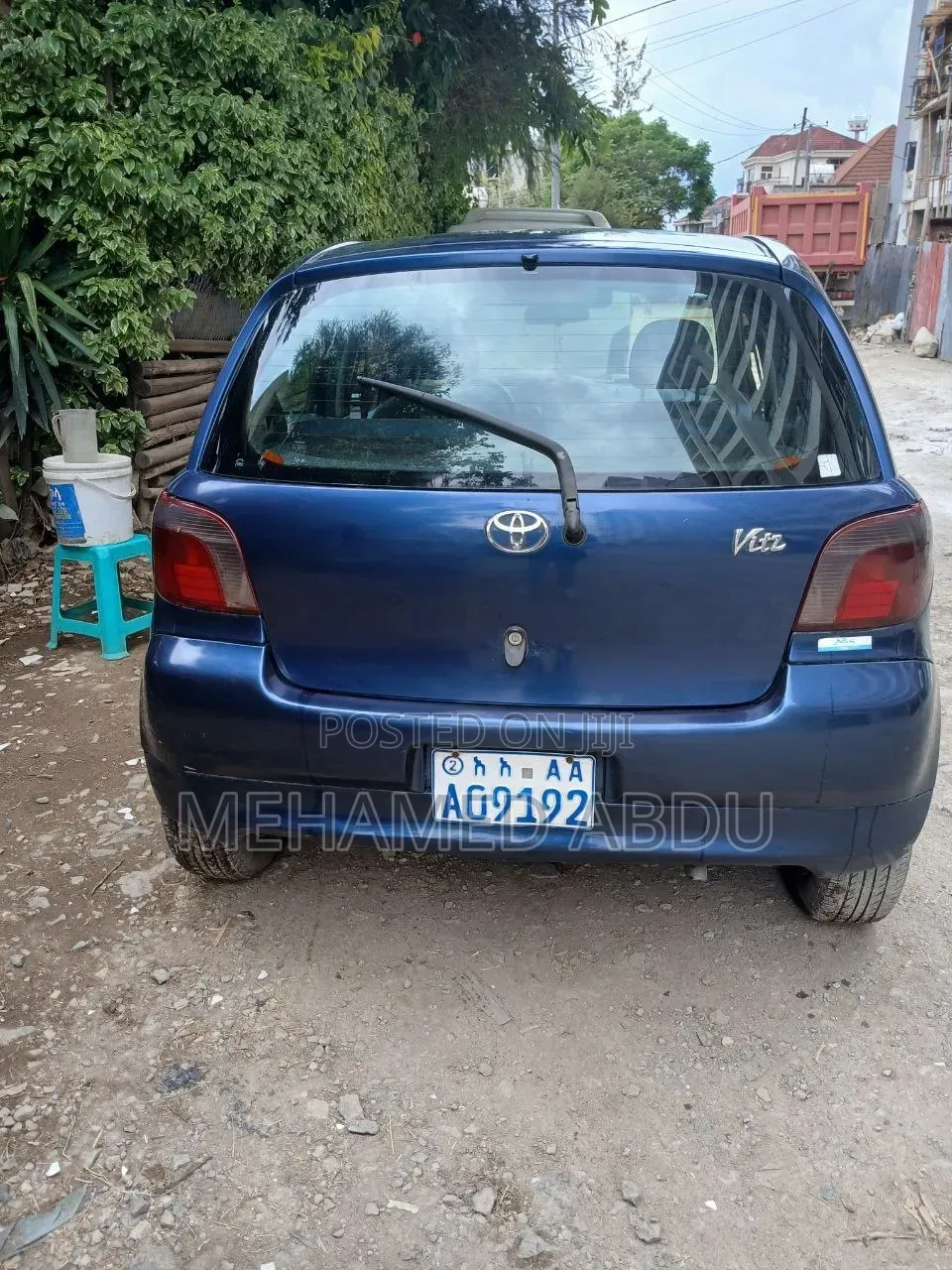 Toyota Vitz 2001 Blue