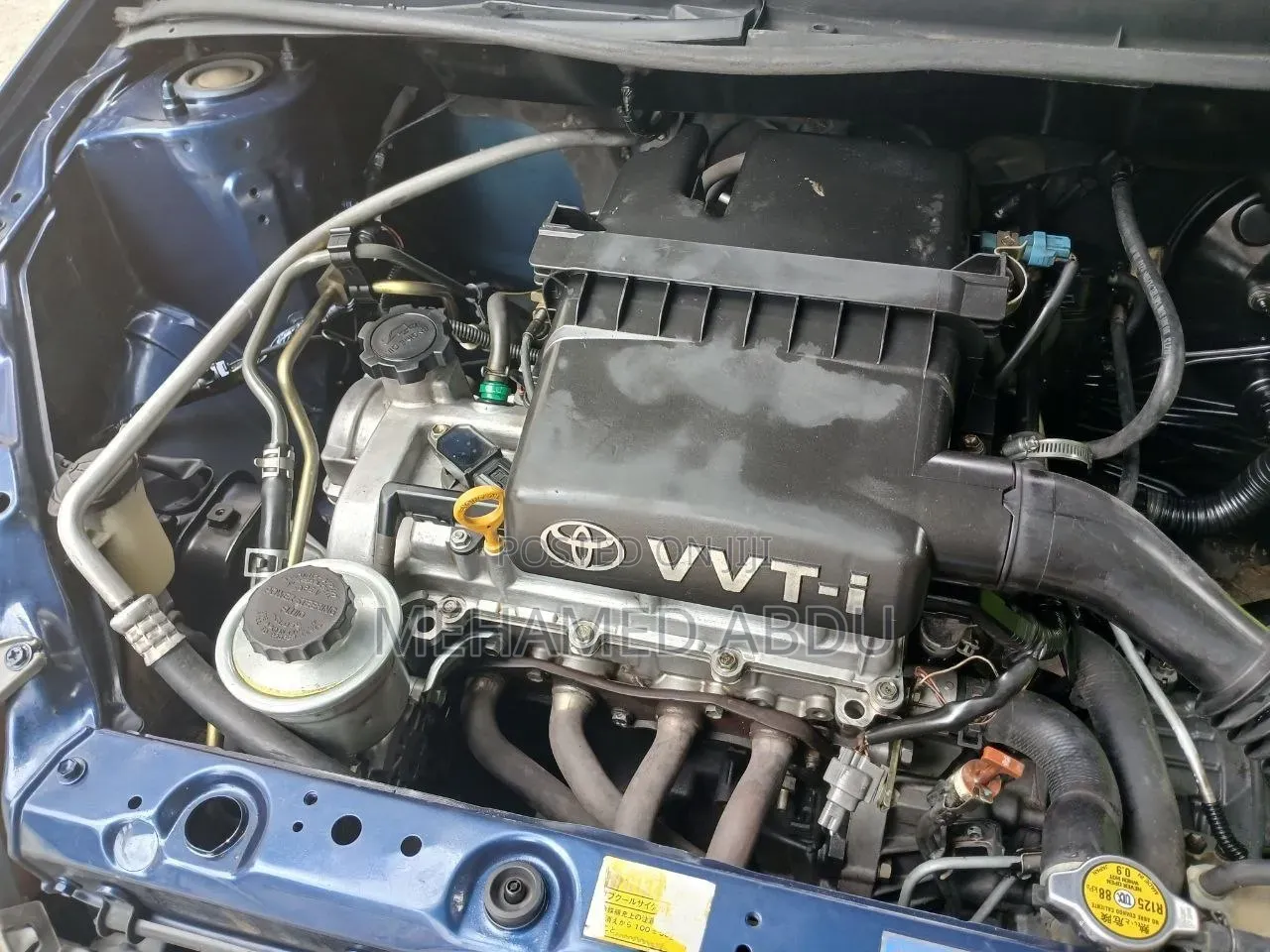 Toyota Vitz 2001 Blue