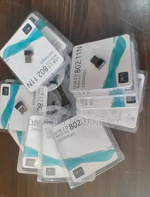 USB 2.0 Wireless Wi-Fi Nano Adapter – 300 MBPS