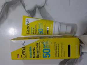 CeraVe Invisible Mineral Sunscreen SPF50 Face Lotion Titanium Dioxide