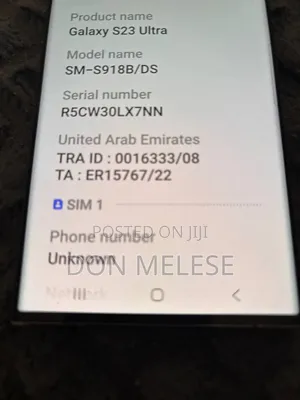 Samsung Galaxy S23 Ultra 512 GB Black
