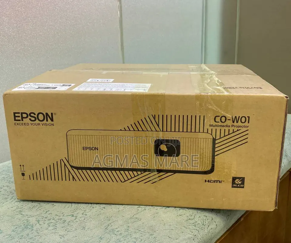 Epson CO-W01 Projector A Portable, Entry-Level 3LCD Pr5