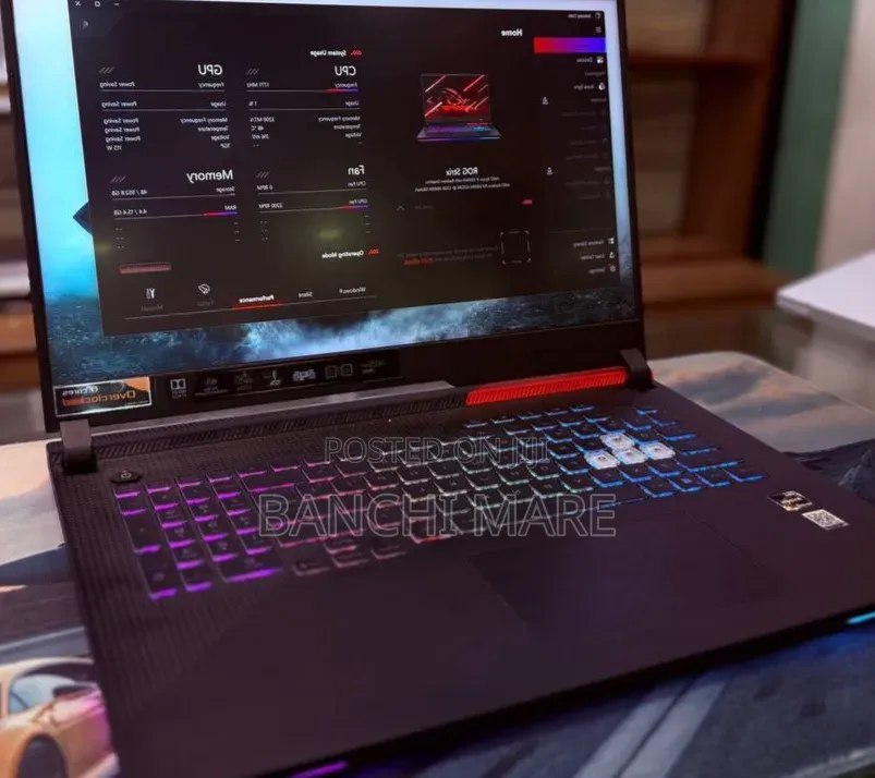 New Laptop Asus ROG Strix G17 16GB AMD Ryzen 9 SSD 1T