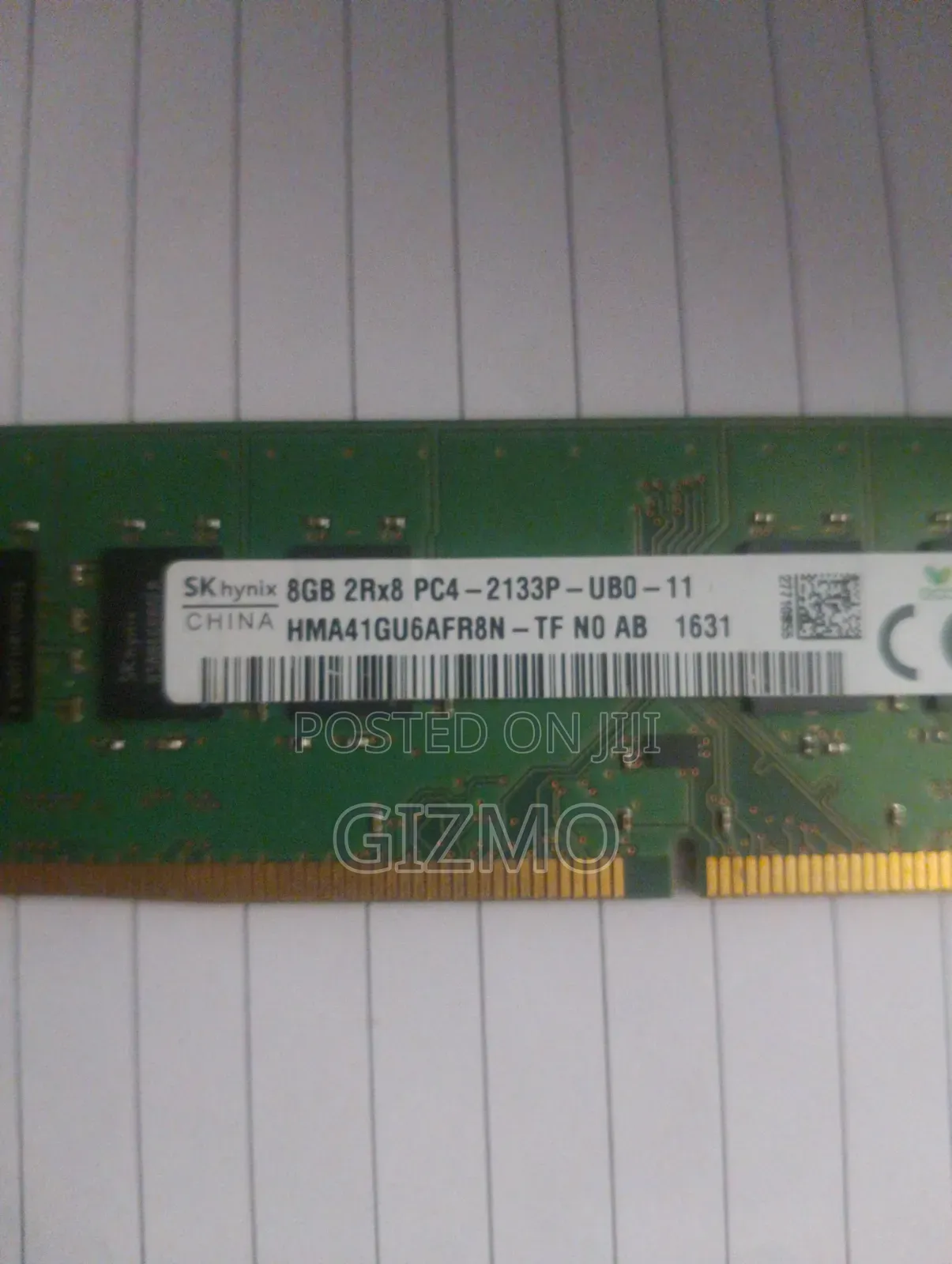 SK Hynix 8GB DDR4 RAM Stick 2133 MHz