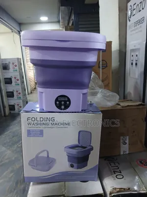 Folding Mini Washing Machine 
 Your Smart Laundry Solution For