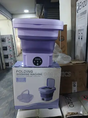Folding Mini Washing Machine 
 Your Smart Laundry Solution For