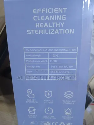 Folding Mini Washing Machine 
 Your Smart Laundry Solution For