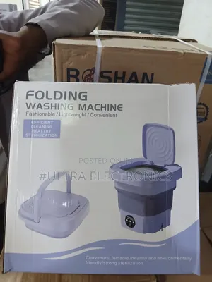 Folding Mini Washing Machine 
 Your Smart Laundry Solution For