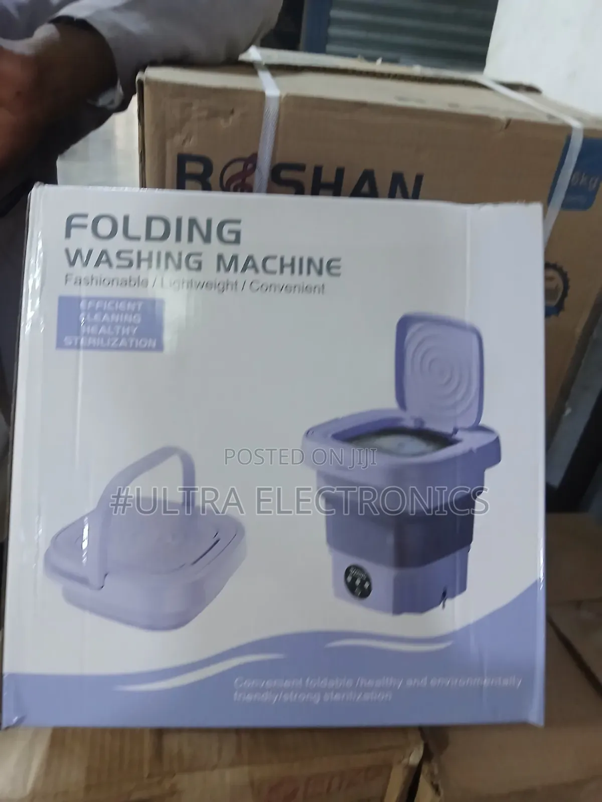 Folding Mini Washing Machine 
 Your Smart Laundry Solution For