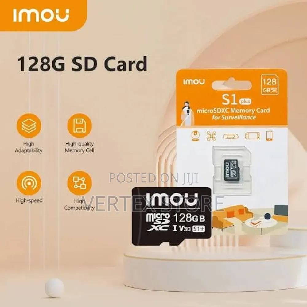 128GB Memory Card for CCTV & Security Cameras