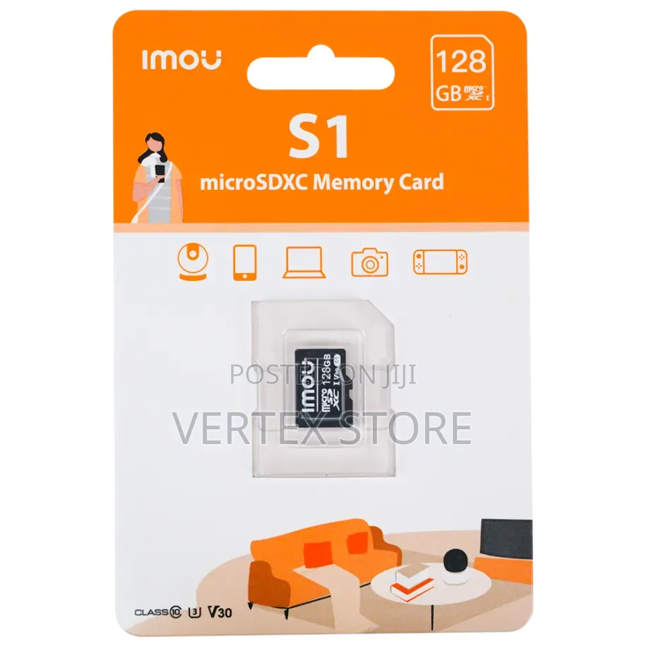128GB Memory Card for CCTV & Security Cameras