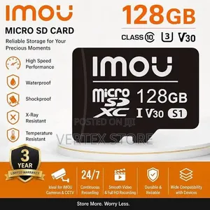 128GB Memory Card for CCTV & Security Cameras