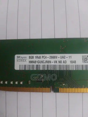 SK Hynix 8GB DDR4 RAM Stick 2666 MHz