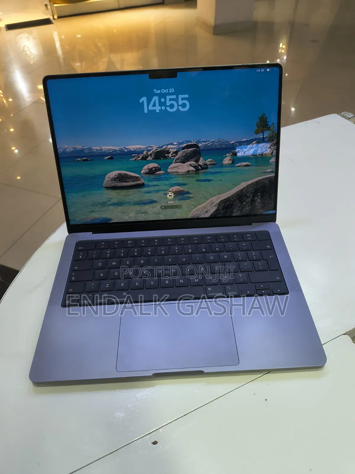 New Laptop Apple MacBook Pro 2021 M1 16GB Apple M1 SSD 512GB