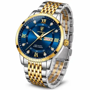 POEDAGAR Men's Luxury Quartz Wristwatch (Model 836)