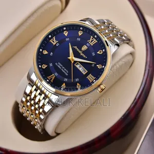 POEDAGAR Men's Luxury Quartz Wristwatch (Model 836)