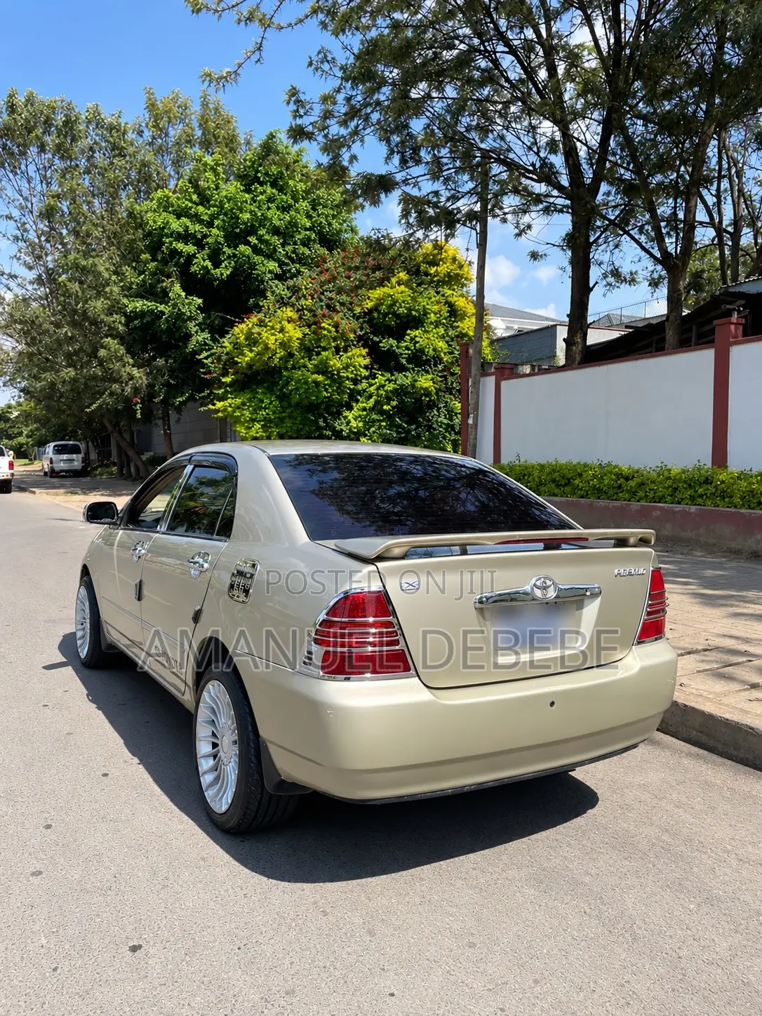 Toyota Corolla Sedan 2003 Gray