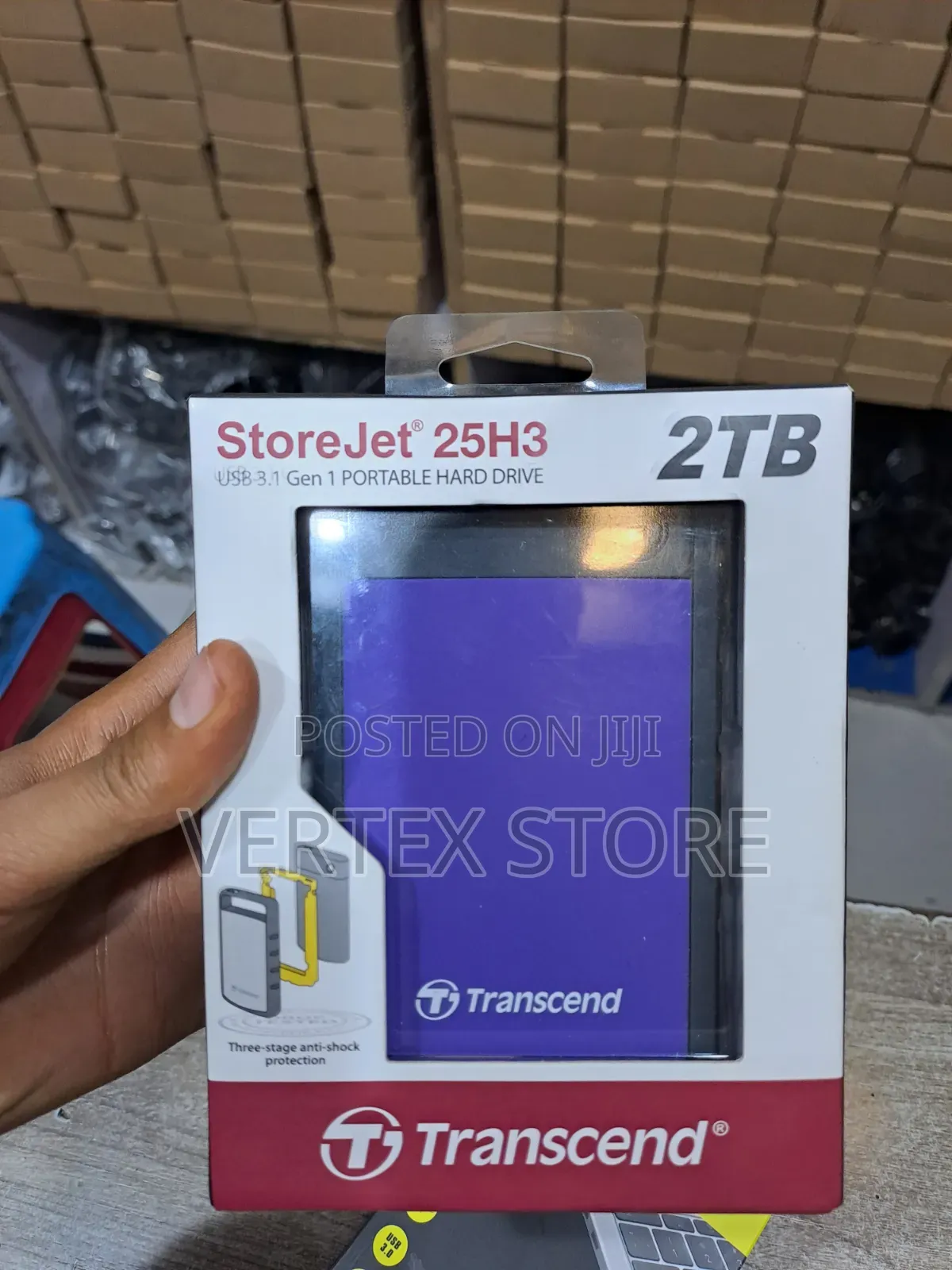 Transcend 2TB Portable External Hard Drive