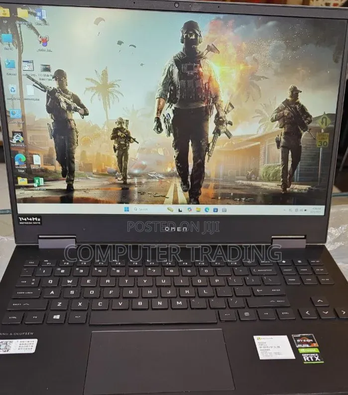 New Laptop HP Omen 15 16GB AMD Ryzen 7 SSD 512GB