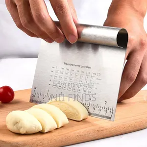 Stainless Steel Dough Scraper and Cutter