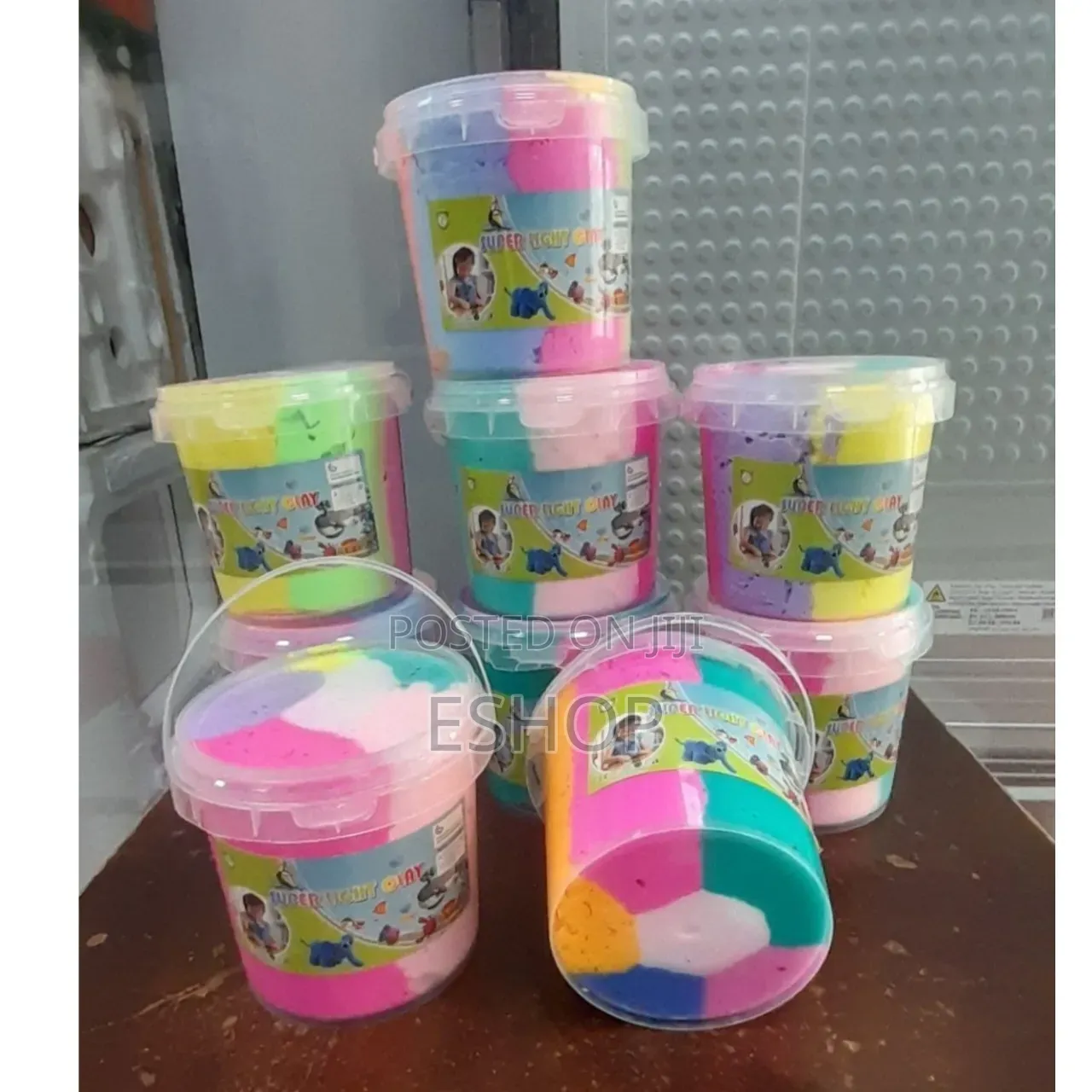 Includes 6 Colors, Tools, and a Blue Storage Bucket for Easy Storage.