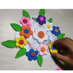 Includes 6 Colors, Tools, and a Blue Storage Bucket for Easy Storage.