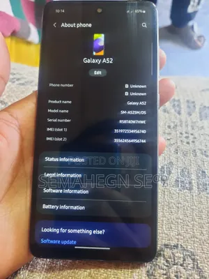Samsung Galaxy A52 128 GB Black