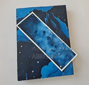 A Unique Handmade Notebook With a Completely Hand-Painted Cover.