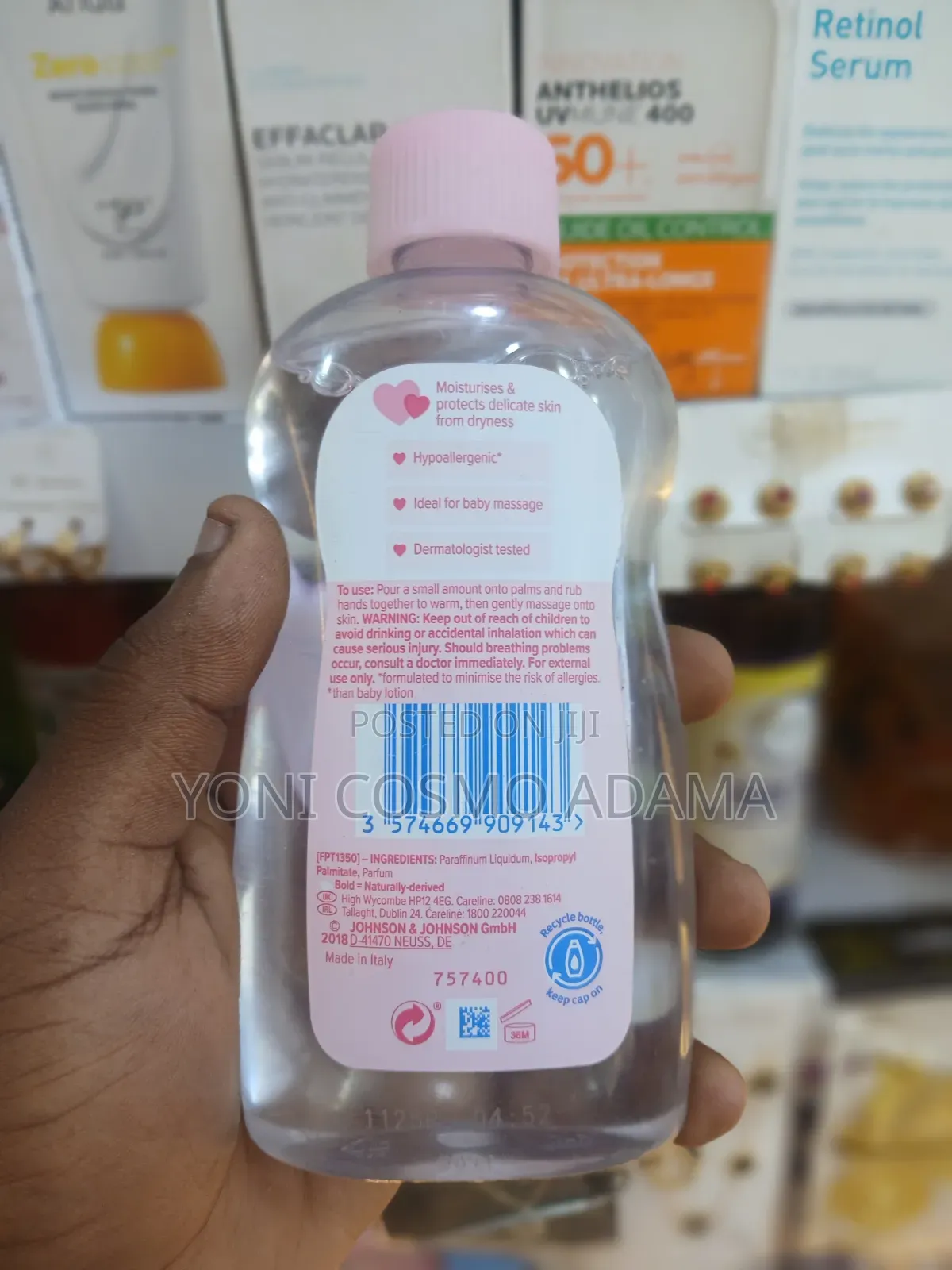 Jhonsons Baby Oil