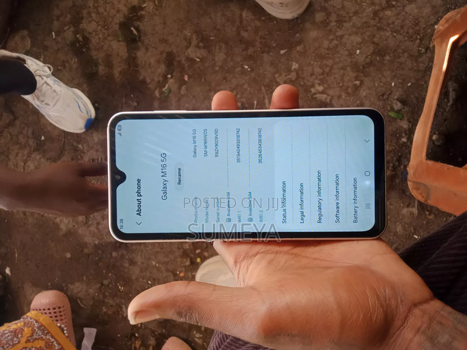 Samsung Galaxy M16 128 GB Rose Gold