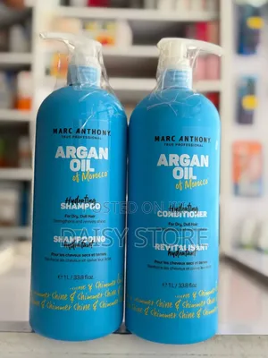 Marc Anthony Argan Oil of Morocco Shampoo & Conditioner (1 Liter Each)