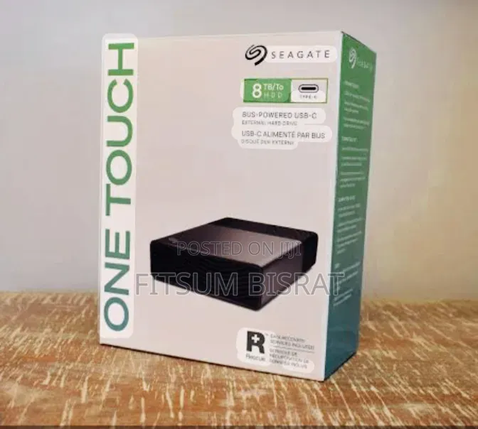 Seagate One Touch 8TB Bus-Powered External Hard Drive