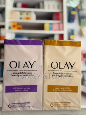 Olay Essential Botanicals Cleansing Bar Soap (6 Pack)