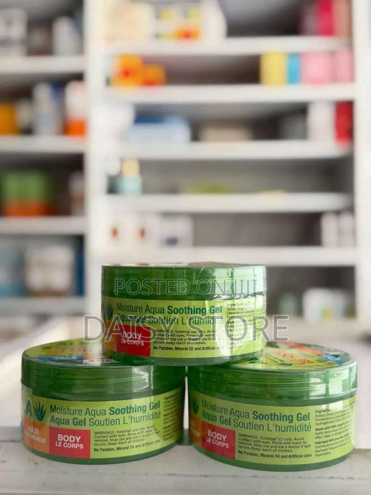 Moisture Aqua Soothing Gel for Body & Hair