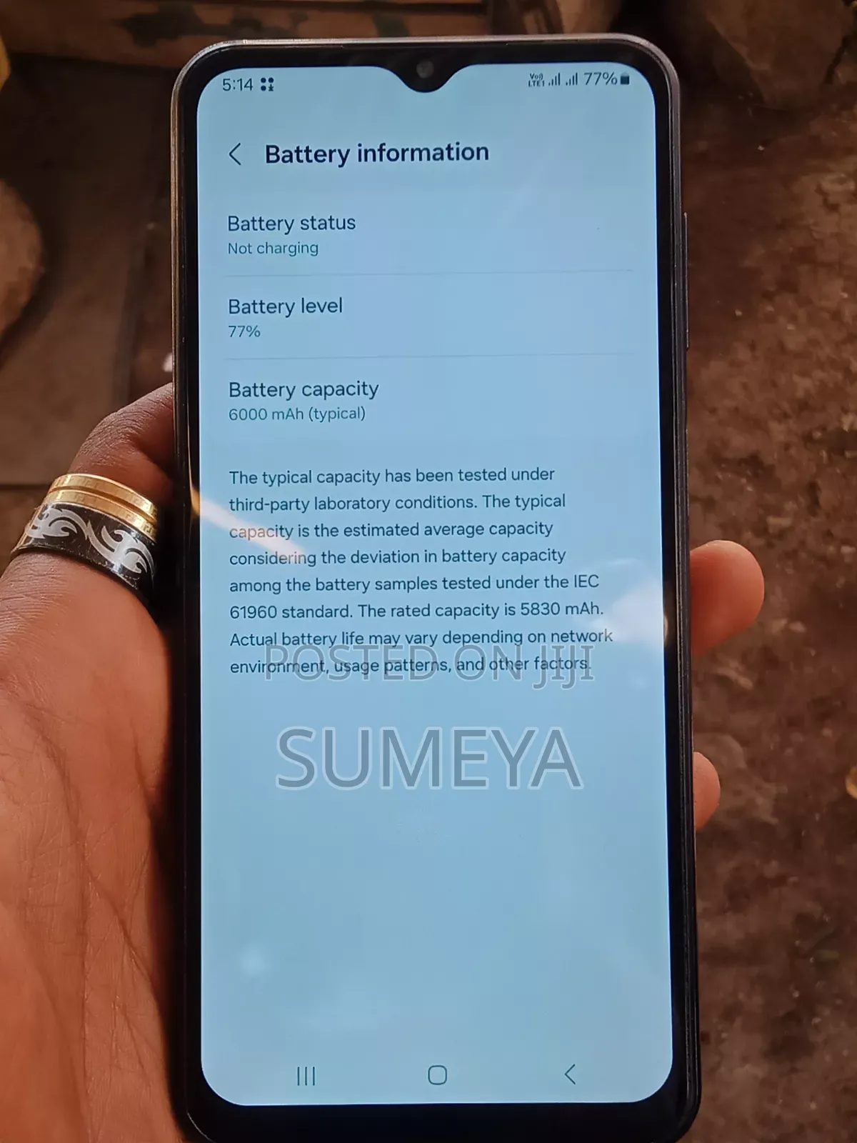 New Samsung Galaxy M13 64 GB Black