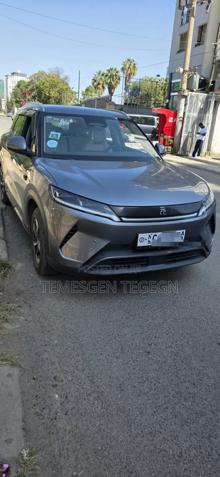 New BYD Yuan Up 2025 Gray