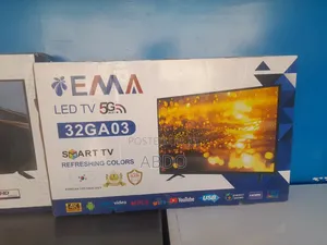 Ema Led TV 5g 32ga03 Smart TV Doubel Gelass 2026 Hifi