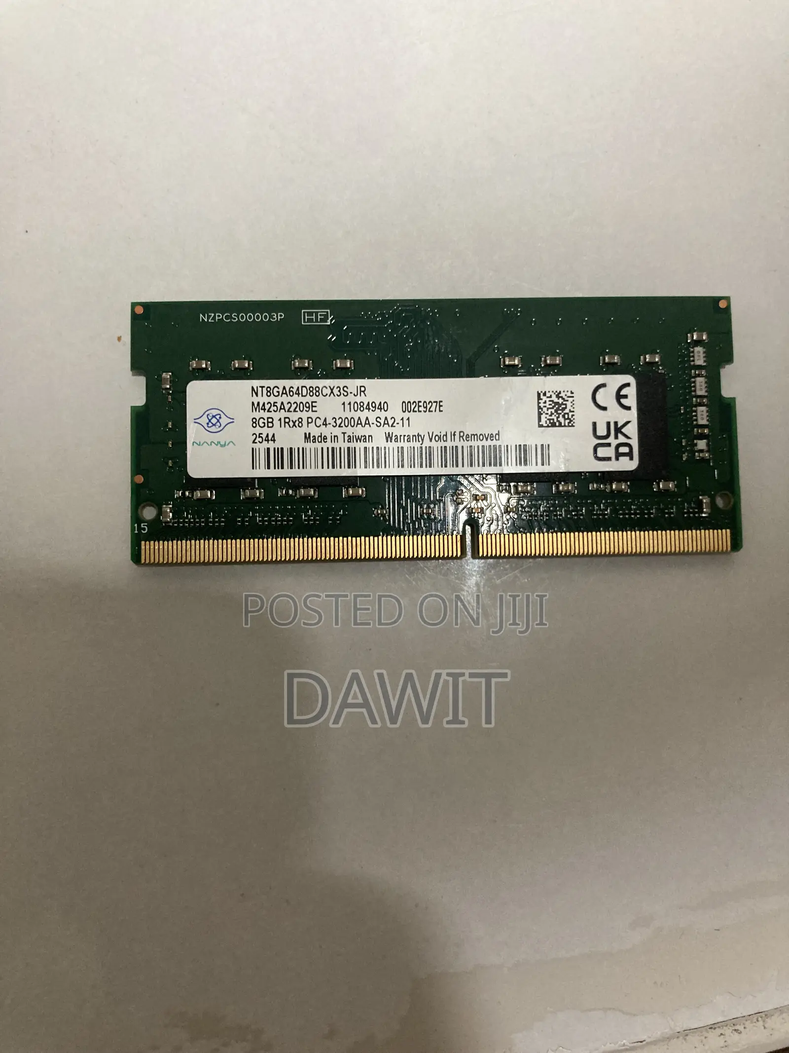 8GB Laptop Ram Ddr4 Pc4