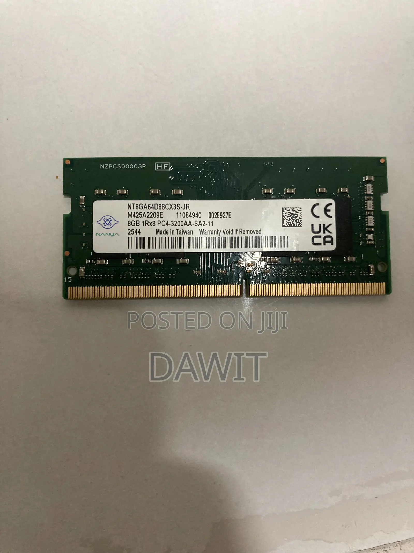 8GB Laptop Ram Ddr4 Pc4