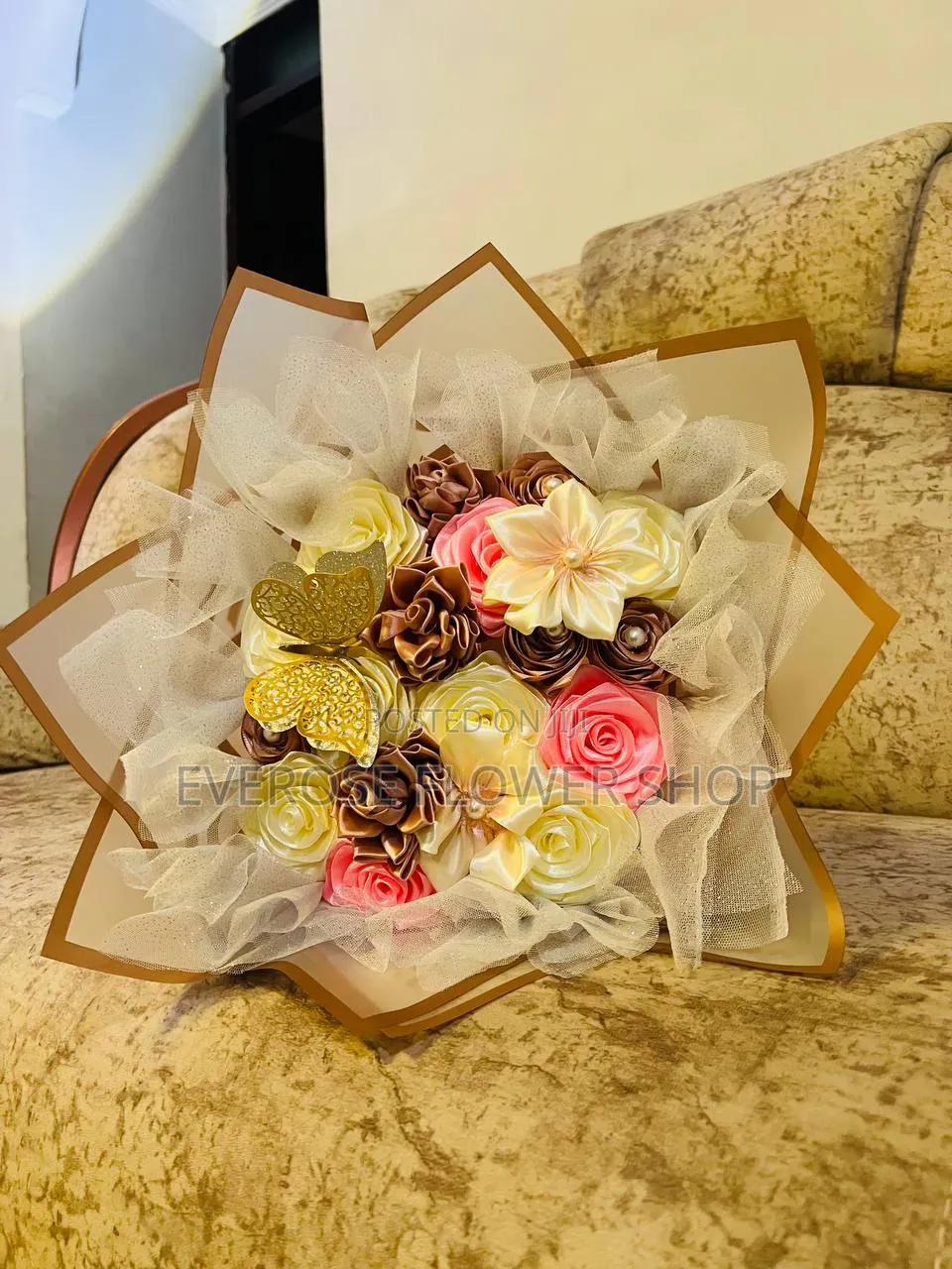 Ribbon Flower (የሪባን አበባ) 20 Pic